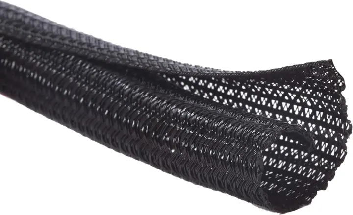 10ft Split Cord Protector — 1" Cable Loom Sleeve for Wire Management