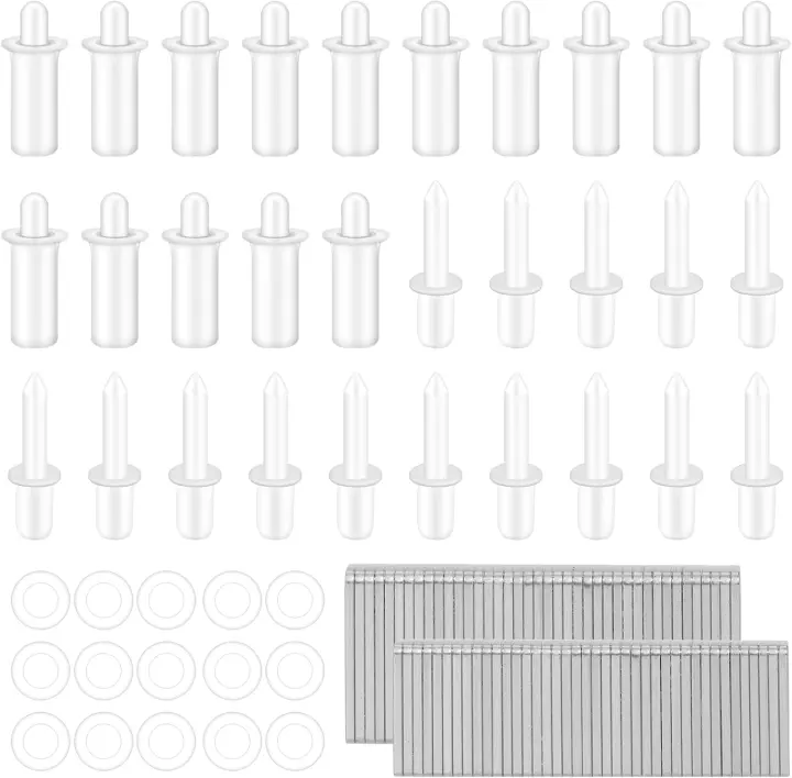 125-Piece Plantation Shutter Repair Kit — Staples, Pins & Washers