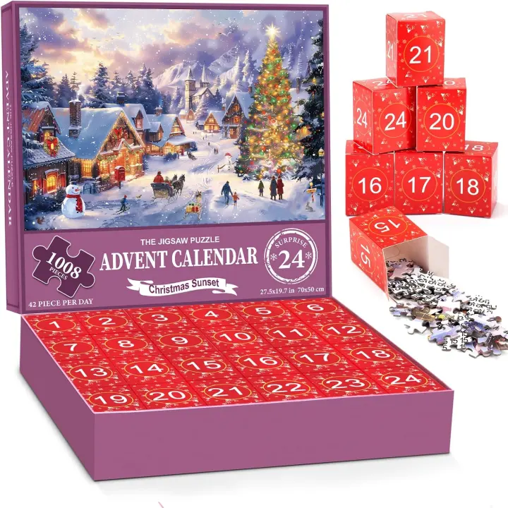 2026 Puzzle Advent Calendar — 24-Day Christmas Jigsaw Countdown