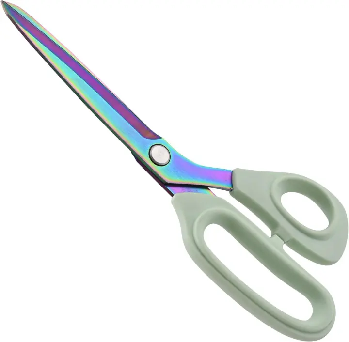 9.8-Inch Titanium-Coated Heavy-Duty Fabric & Craft Shears