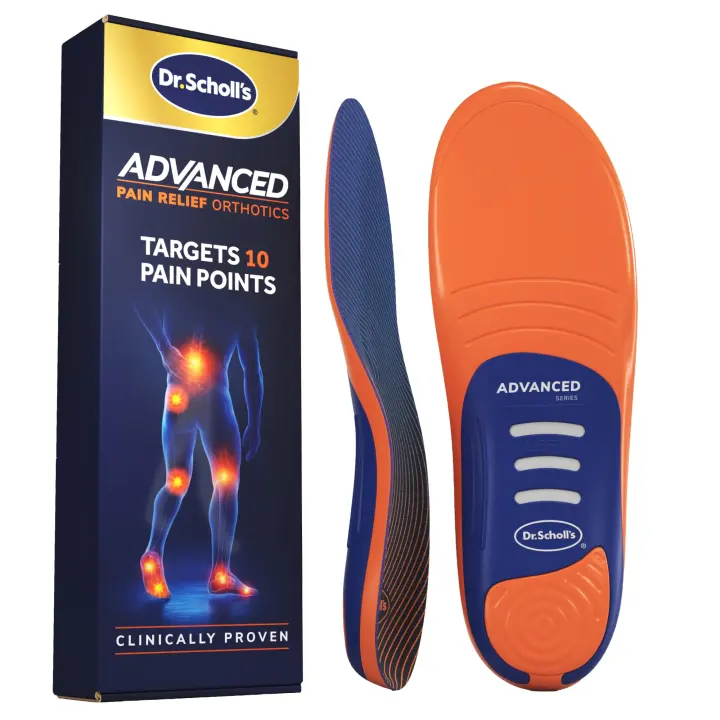 Advanced Plantar Fasciitis Orthotic Insoles — Heavy‑Duty Support Inserts