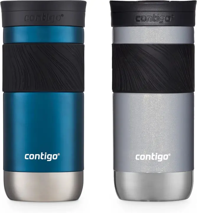 Contigo Byron 2.0 Insulated Travel Mug — 16 oz, 2-Pack