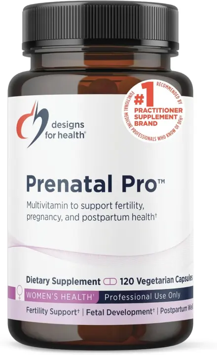 Designs for Health Prenatal Pro — Methylated Multivitamin, 120 Capsules