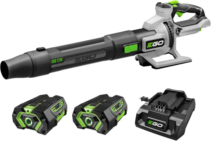 EGO 880 CFM Cordless Leaf Blower — Dual-Battery Kit