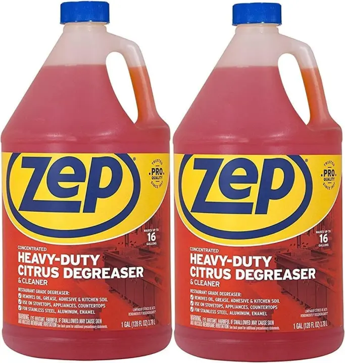 Heavy-Duty Citrus Degreaser Refill — 1 Gallon ×2 Professional Concentrate