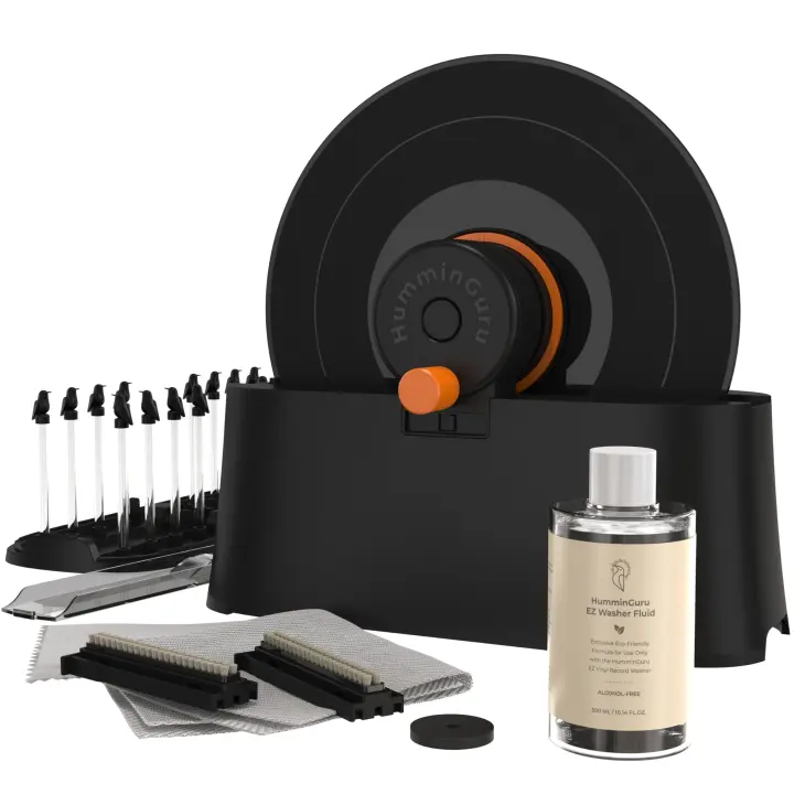 HumminGuru EZ Record Washer — Manual Vinyl Cleaning Kit