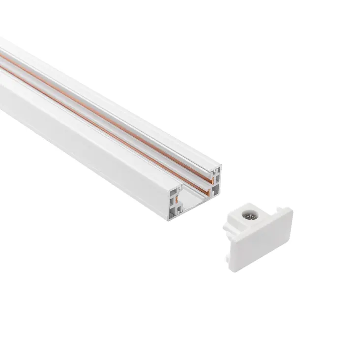 Mirrea White H-Type 4-Foot Ceiling Track for Track Lighting