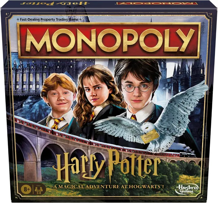 Monopoly: Harry Potter Edition Board Game — Wizarding World Family Game