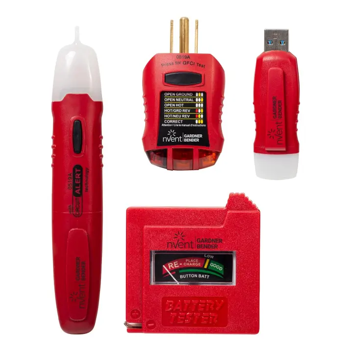 nVent GARDNER BENDER GK-5 4-Piece Home Electrical Tester Set