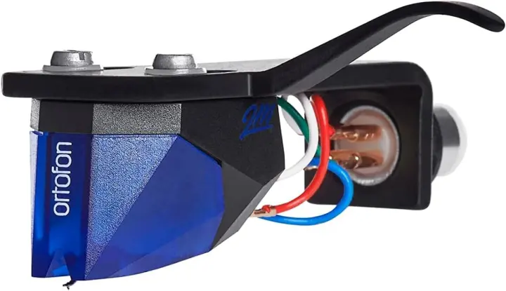 Ortofon 2M Blue Pre‑Mounted Cartridge on SH‑4 Black Headshell