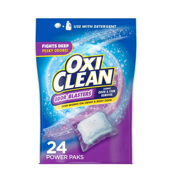 OxiClean Odor Blasters Laundry Power Paks — 24 Count Stain & Odor Remover