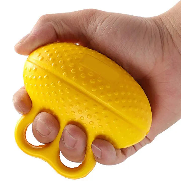 Silicone Finger & Hand Squeeze Ball — Grip Strength Trainer