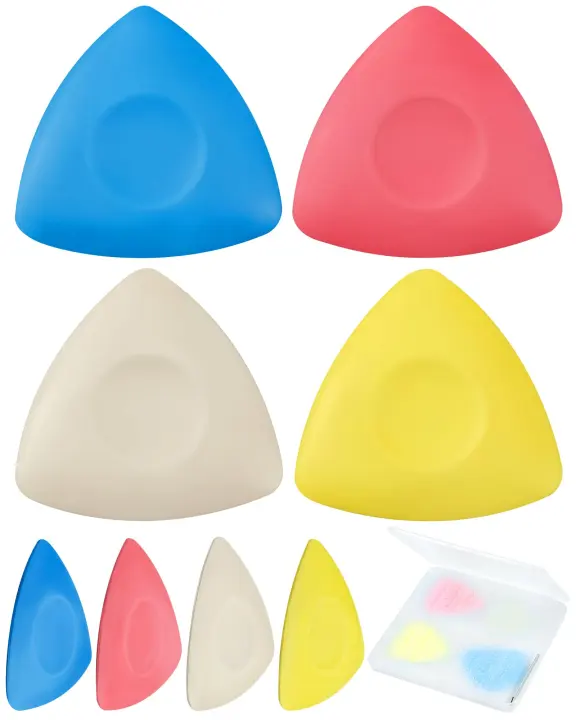 Triangle Tailor's Chalk — 4-Color Sewing & Quilting Markers