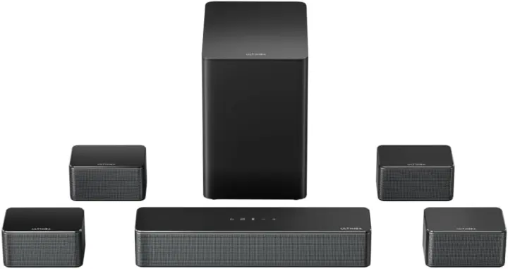 ULTIMEA 7.1-Channel TV Surround Sound System with 4 Surrounds & Subwoofer
