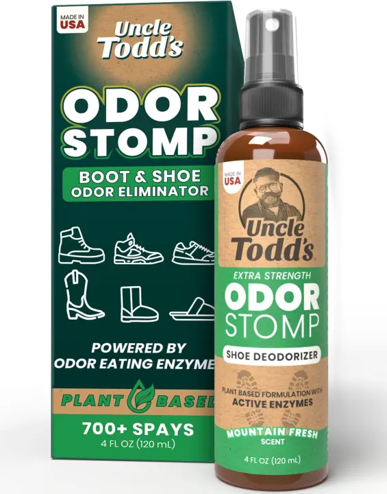 Uncle Todd's Enzyme Shoe Deodorizer Spray — Mountain Fresh