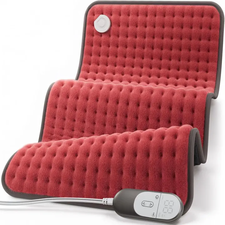 VALGELUIK 12x24 Electric Heating Pad for Back Pain Relief