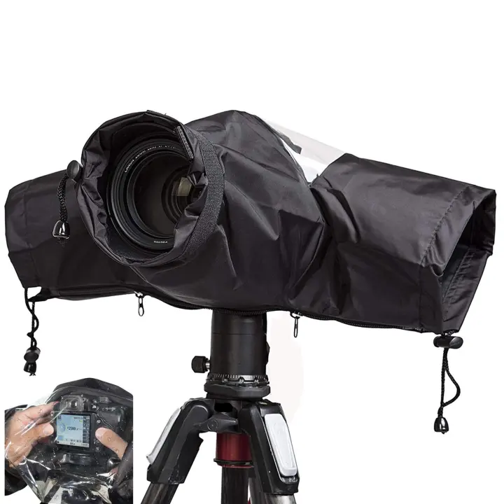 WANBY Waterproof Rain Sleeve for DSLR/SLR Cameras — Protective Cover