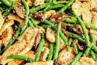 Keto Chicken and Green Bean Stir-Fry Recipe for Low-Carb Meals