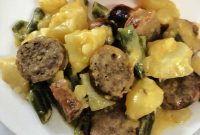 Creamy Bratwurst and Cheese Stew Recipe for Cozy Nights