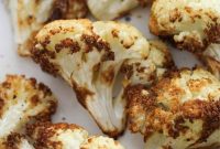 Crispy Air Fryer Roasted Cauliflower Recipe