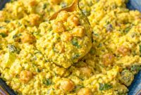 Creamy Curried Chickpea Salad with Greek Yogurt Bowl