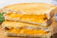 Crispy Air Fryer Grilled Cheese Sandwich Recipe