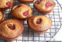 Raspberry Pistachio Financiers: Tender Almond Tea Cakes