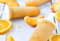 Grand Marnier Peach Popsicles — Boozy Frozen Treats for Summer