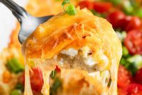 Cheesy Chicken Doritos Casserole with Creamy Ranch Filling