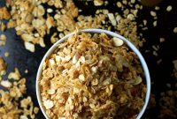 Salted Caramel Granola Recipe with 6 Simple Ingredients