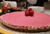 Raw Raspberry Lemon Cheesecake Recipe — No-Bake Vegan Dessert