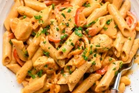 Cajun Chicken Pasta with Cashew Cream (Dairy-Free)