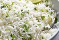 Instant Pot Cilantro Lime Rice (Chipotle-Style)