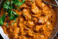 Creamy Indian Butter Chicken Recipe for Tender Chicken and Rich Sauce