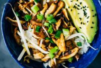 Savoury Shiitake Donburi Recipe: Vegan Japanese Mushroom Bowl