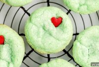 Grinch Christmas Sugar Cookies Recipe for Holiday Parties