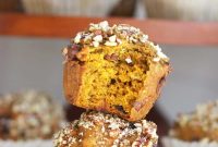 Chocolate Chip Pumpkin Muffins with Whole-Grain Twist