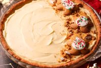Decadent Eggnog Pie Recipe with Silky Custard Filling