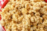 Salted Caramel Marshmallow Popcorn Recipe for Movie Night