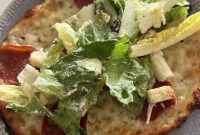 Pepperoni Pizza Caesar Wrap Recipe — Quick Lunch Idea