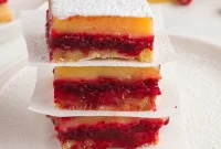Cranberry Lemon Bars Recipe — Tangy Citrus Dessert Bars