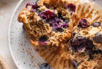 Moist Banana Blueberry Muffins Recipe for Breakfast & Snacks
