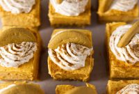 No-Bake Pumpkin Cheesecake Bars Recipe for Fall Desserts