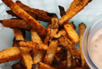 Seasoned Jicama Fries — Air Fryer or Oven-Baked Low-Carb Recipe