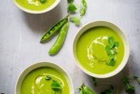 Pea Pod, Potato & Mint Soup Recipe for Fresh Spring Flavor