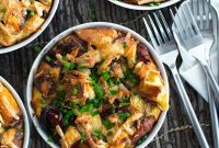 Sausage, Gouda & Pretzel Strata: Savory Brunch Casserole Recipe