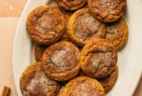 Gingerbread Snickerdoodle Cookies with Warm Spices