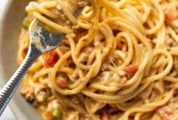 Cheesy One-Pot Taco Spaghetti Recipe for Quick Weeknights