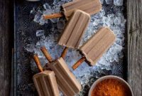 Vegan Mexican Chocolate Popsicles with Cinnamon & Chili