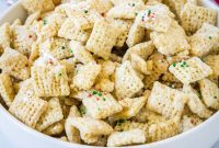 Sugar Cookie Chex Mix Recipe for Holiday Parties